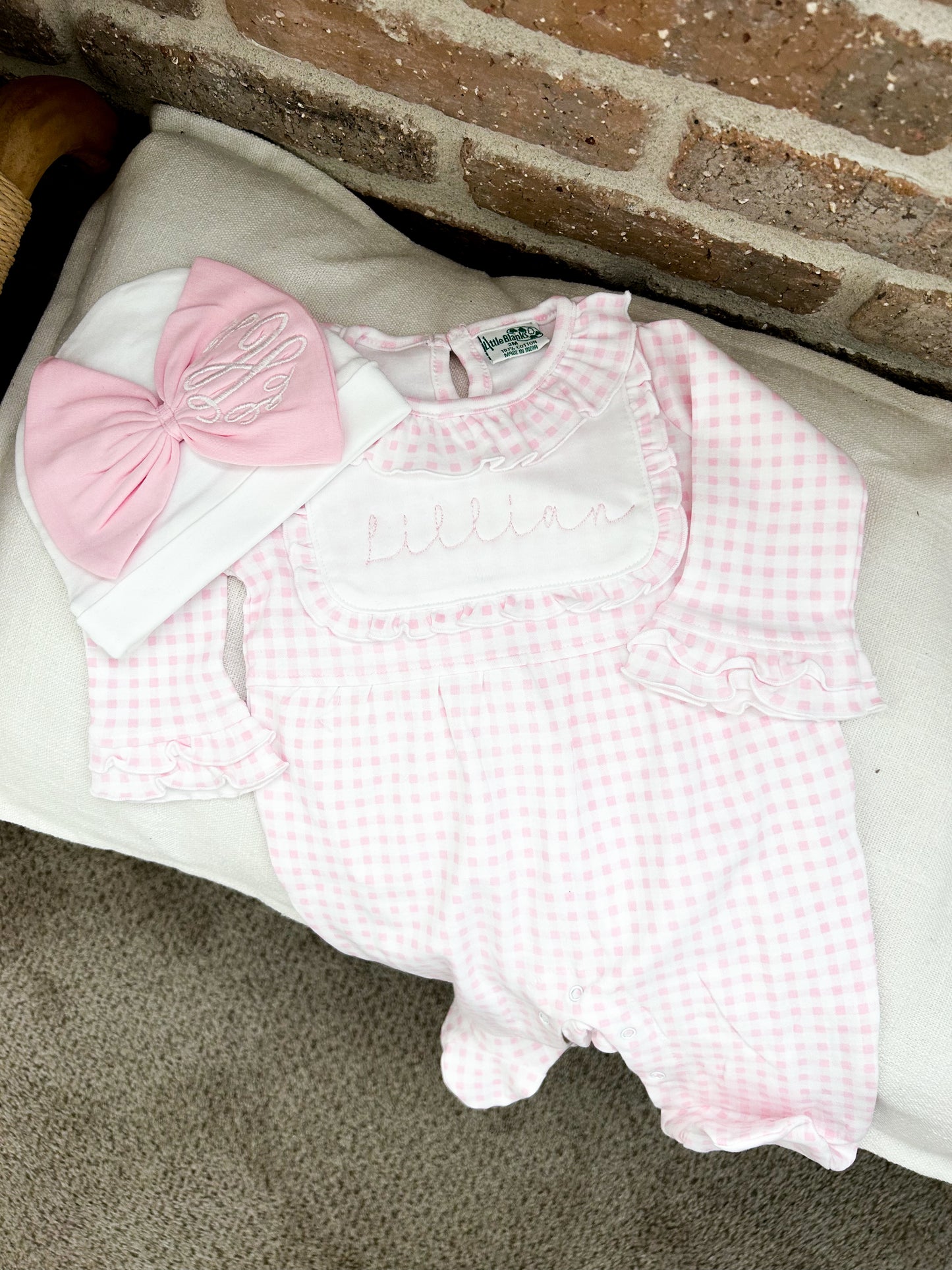 Ruffled Collar Footie