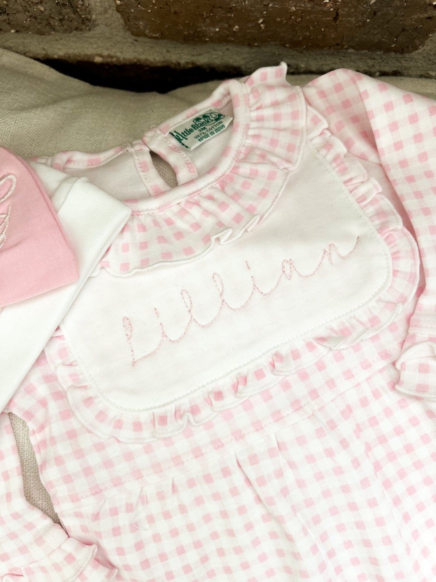 Ruffled Collar Footie