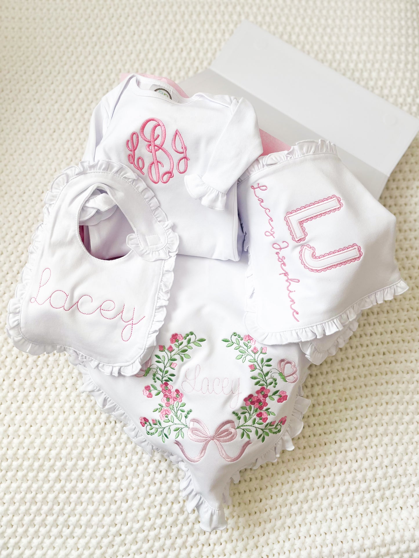 Baby Girl Keepsake Box