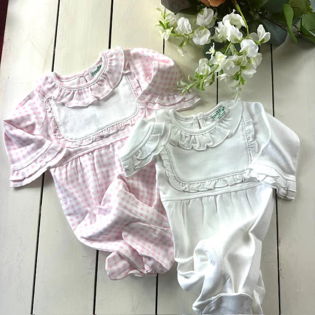 Ruffled Collar Footie