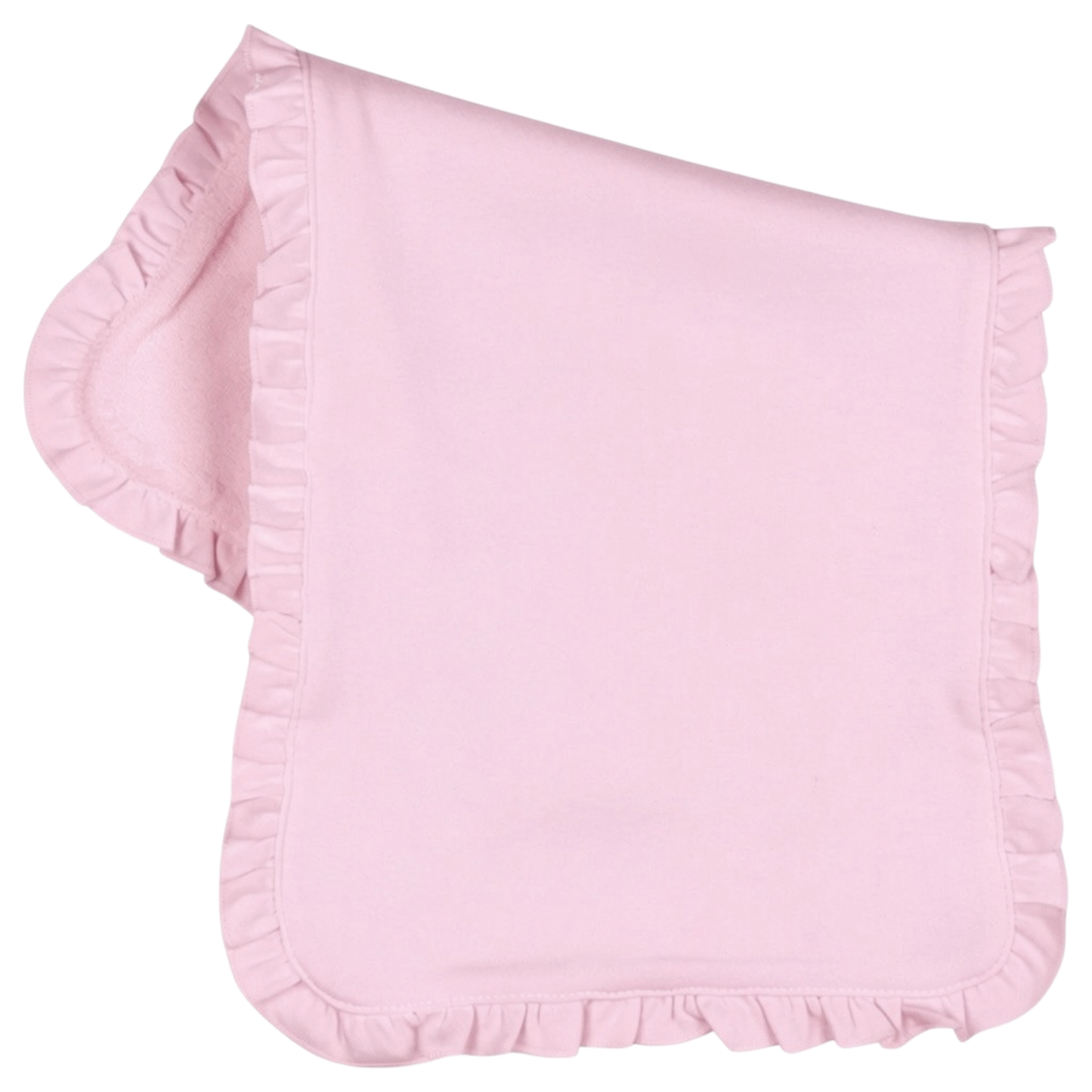 Ruffled Burp Cloth