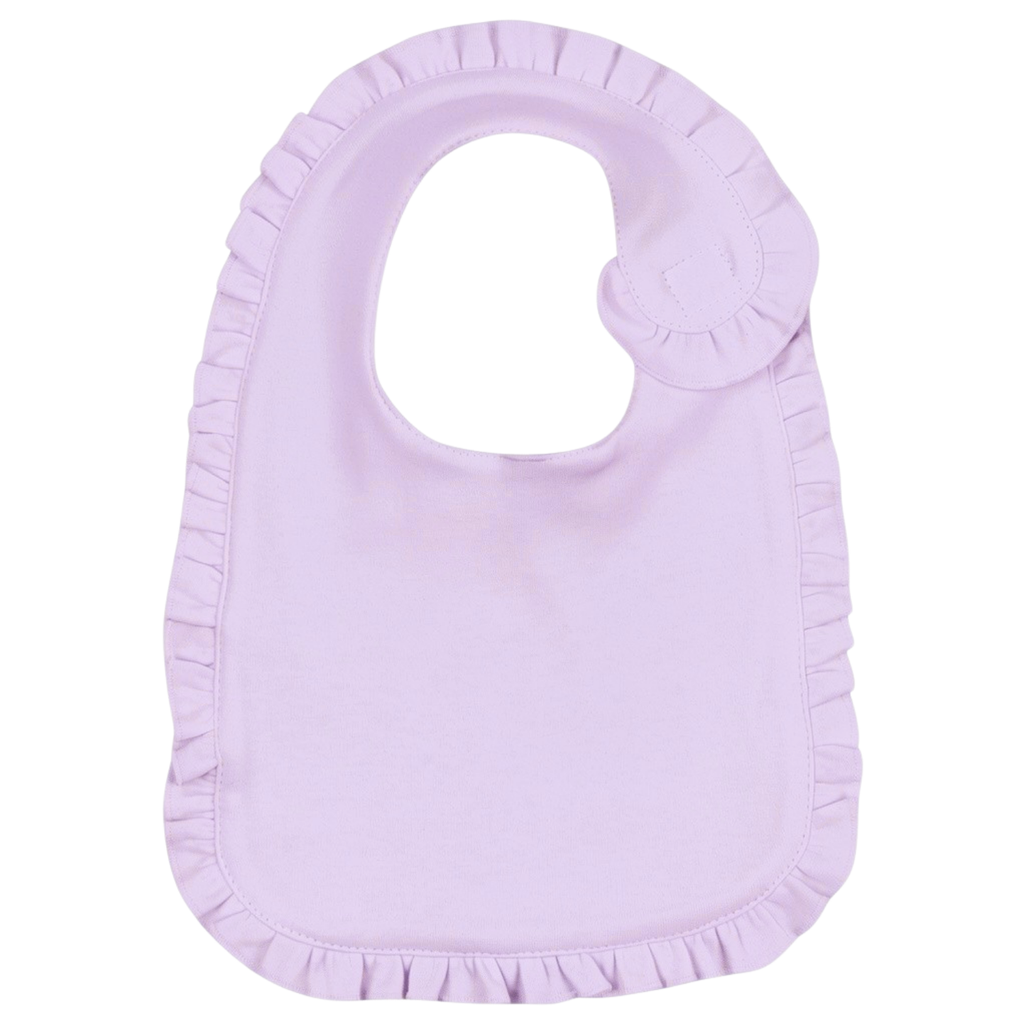 Ruffled Baby Bib