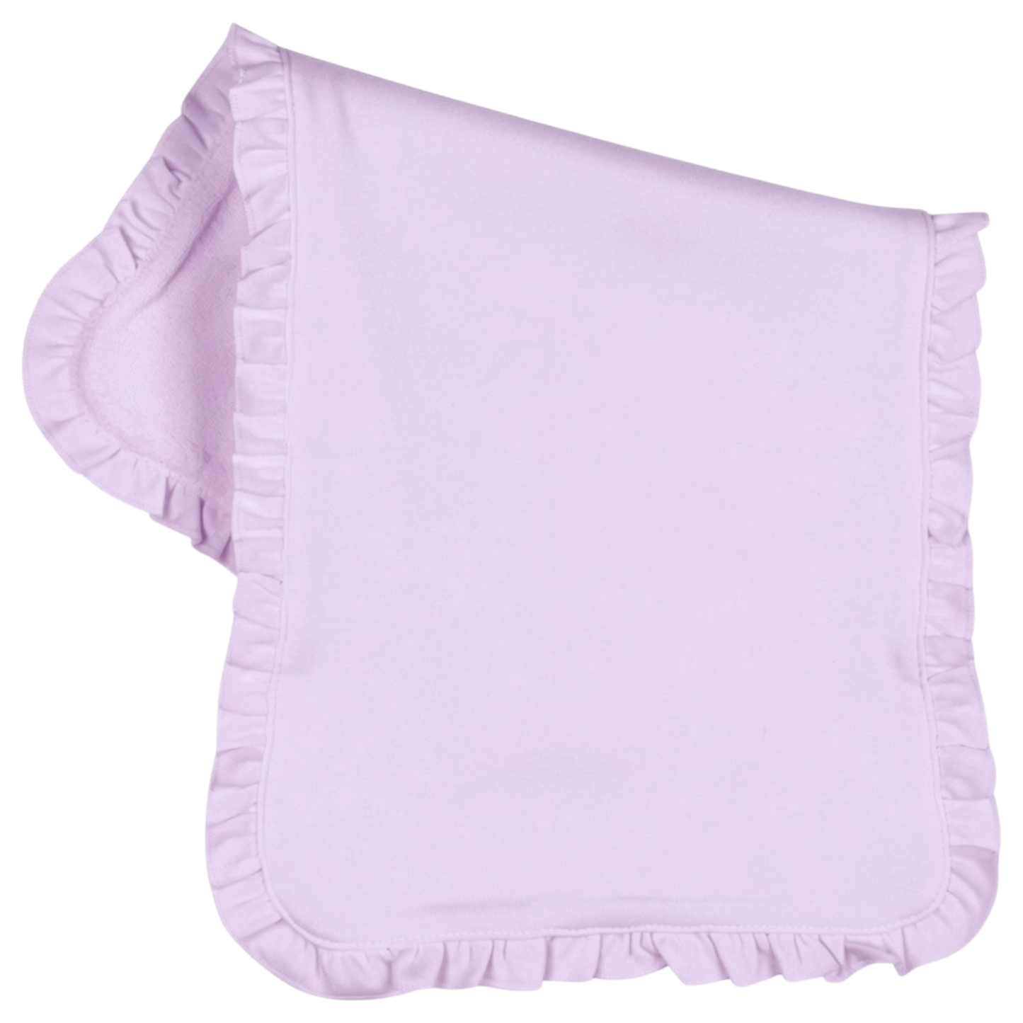 Ruffled Burp Cloth