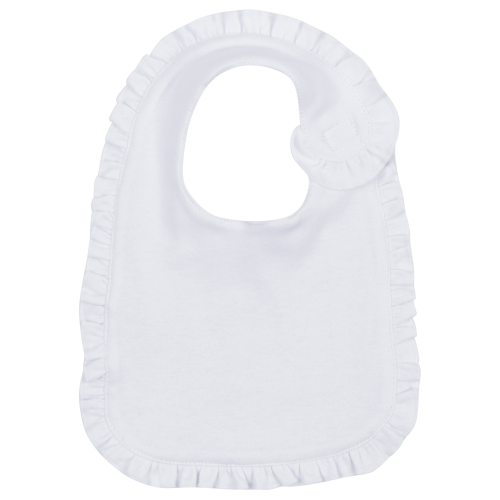 Ruffled Baby Bib